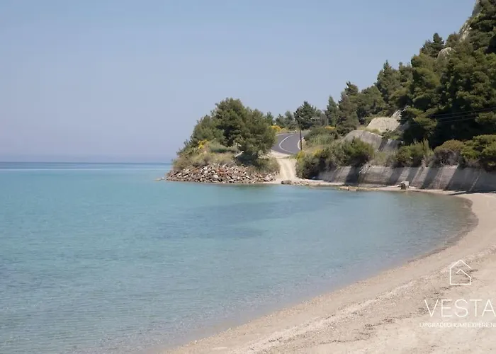 Lejlighed Sea Breeze Apartments, Beachfront Location Skála Foúrkas