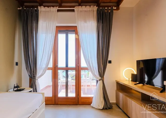 Lejlighed Sea Breeze Apartments, Beachfront Location Skála Foúrkas